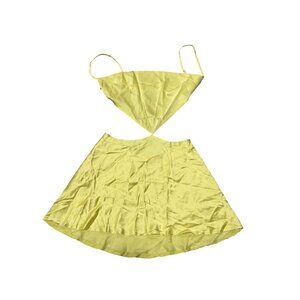 Are You Am I Niana Dress in Lemon